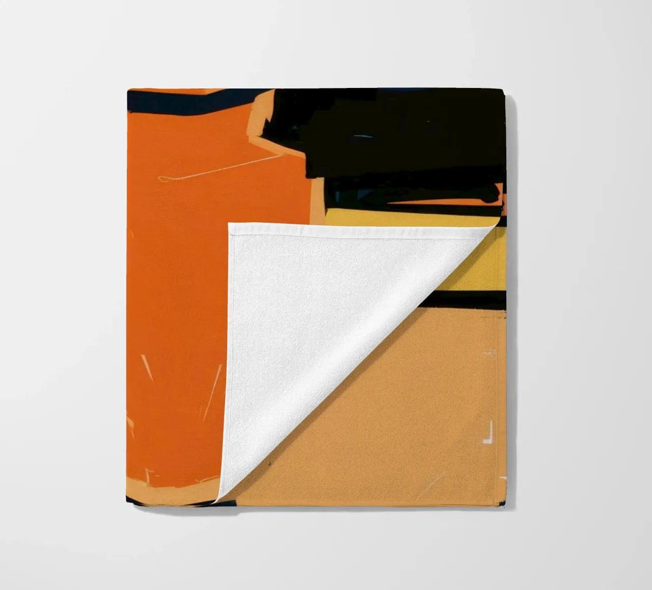 Fusione di colori fauve telo mare da Sky Velour