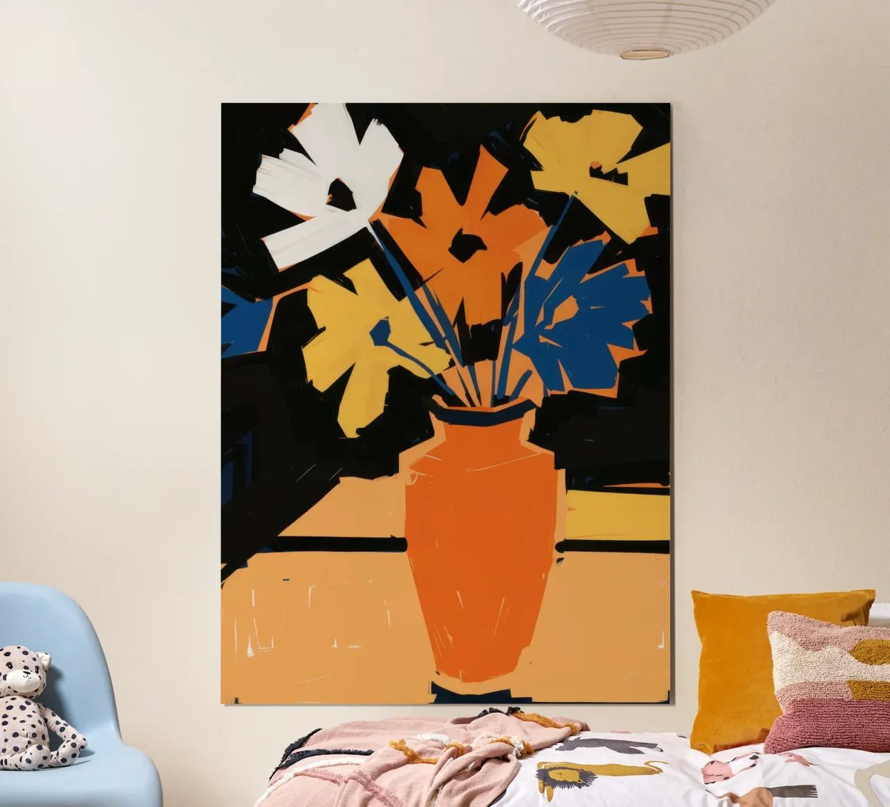 Fusione di colori fauve poster da Sky Velour