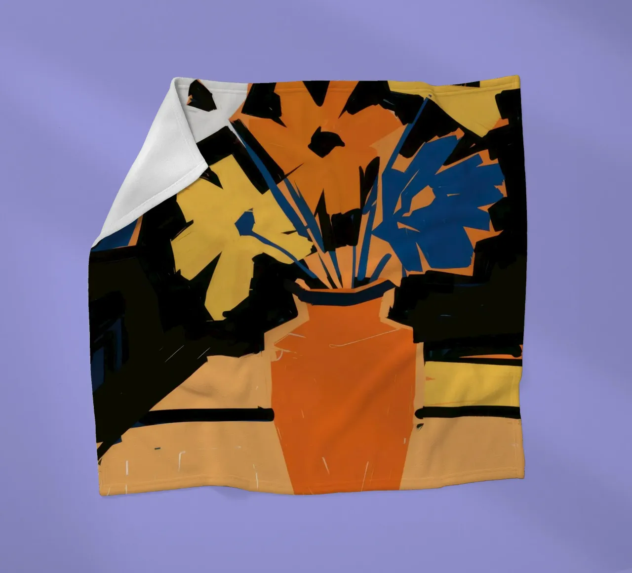 Fusione di colori fauve coperta in pile da Sky Velour