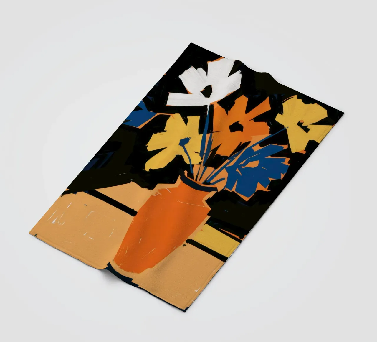 Fusione di colori fauve coperta in pile da Sky Velour