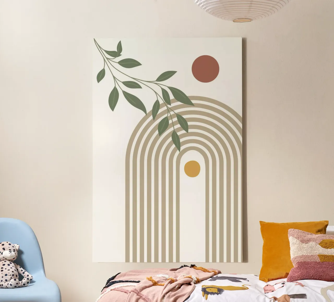 Mid Century Modern Art canvas by DesignArt
