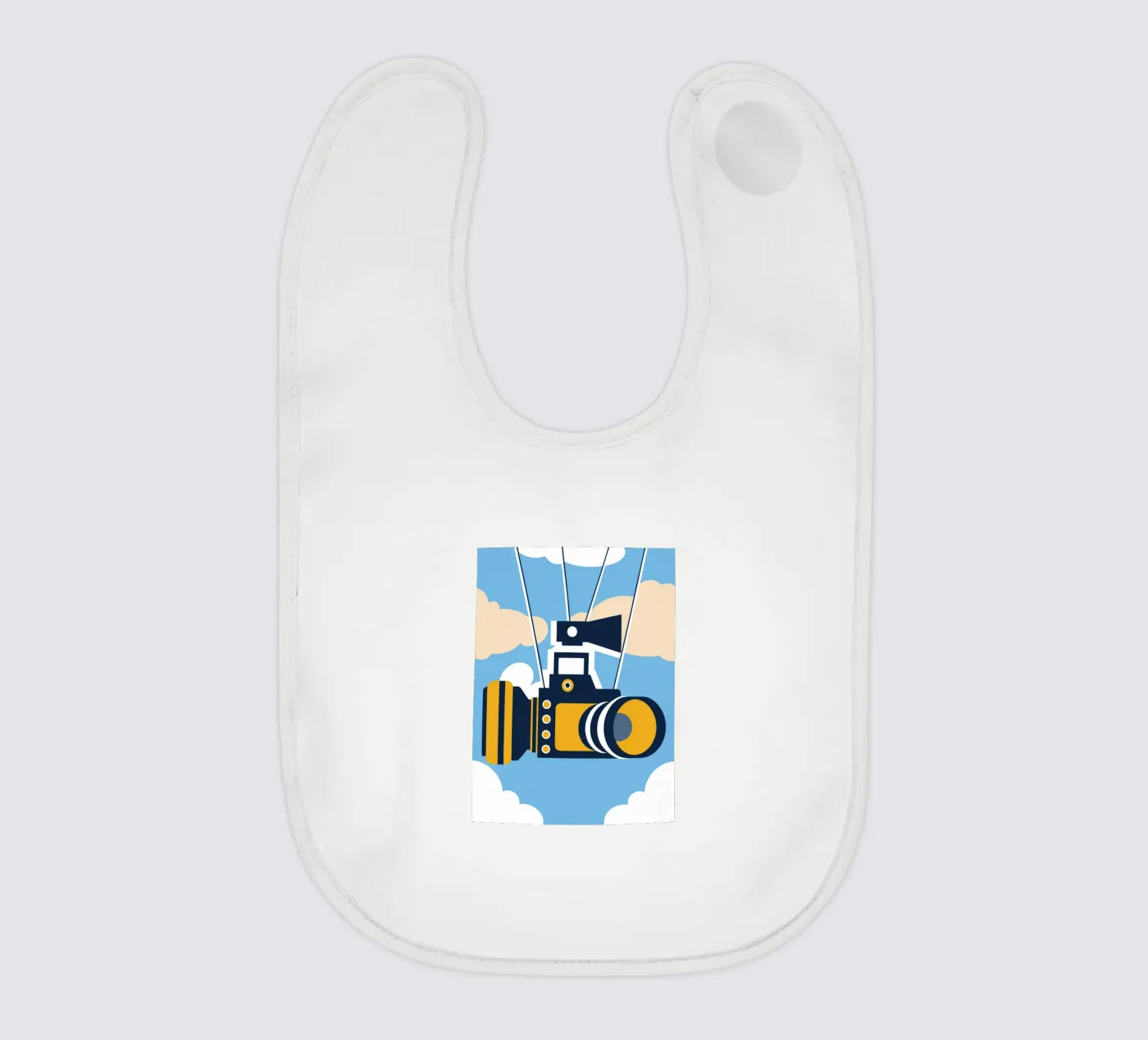 Floating Camera baby slabbetje van Jurshopp