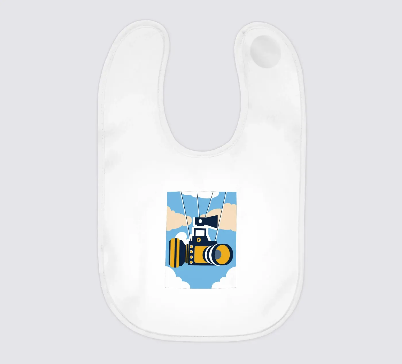 Floating Camera baby slabbetje van Jurshopp