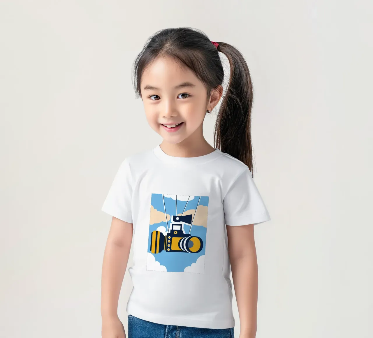 Telecamera galleggiante t-shirt bambini da Jurshopp