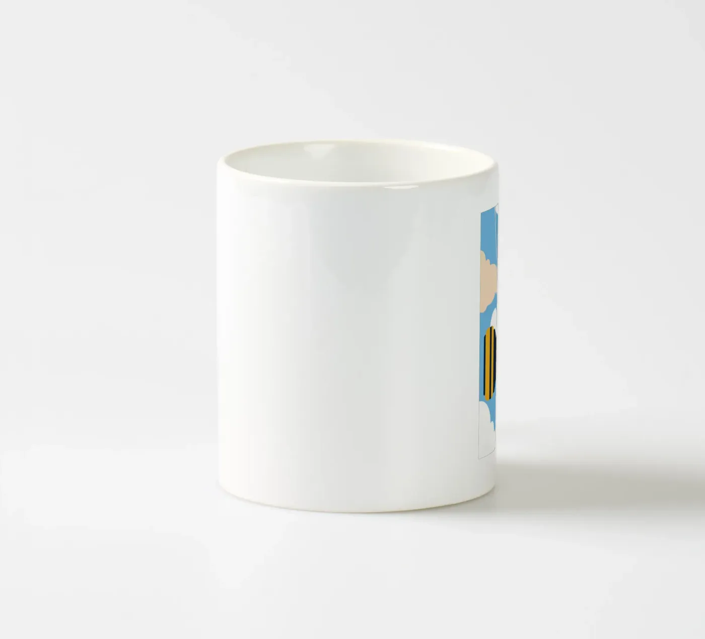Floating Camera ceramic mug by Jurshopp