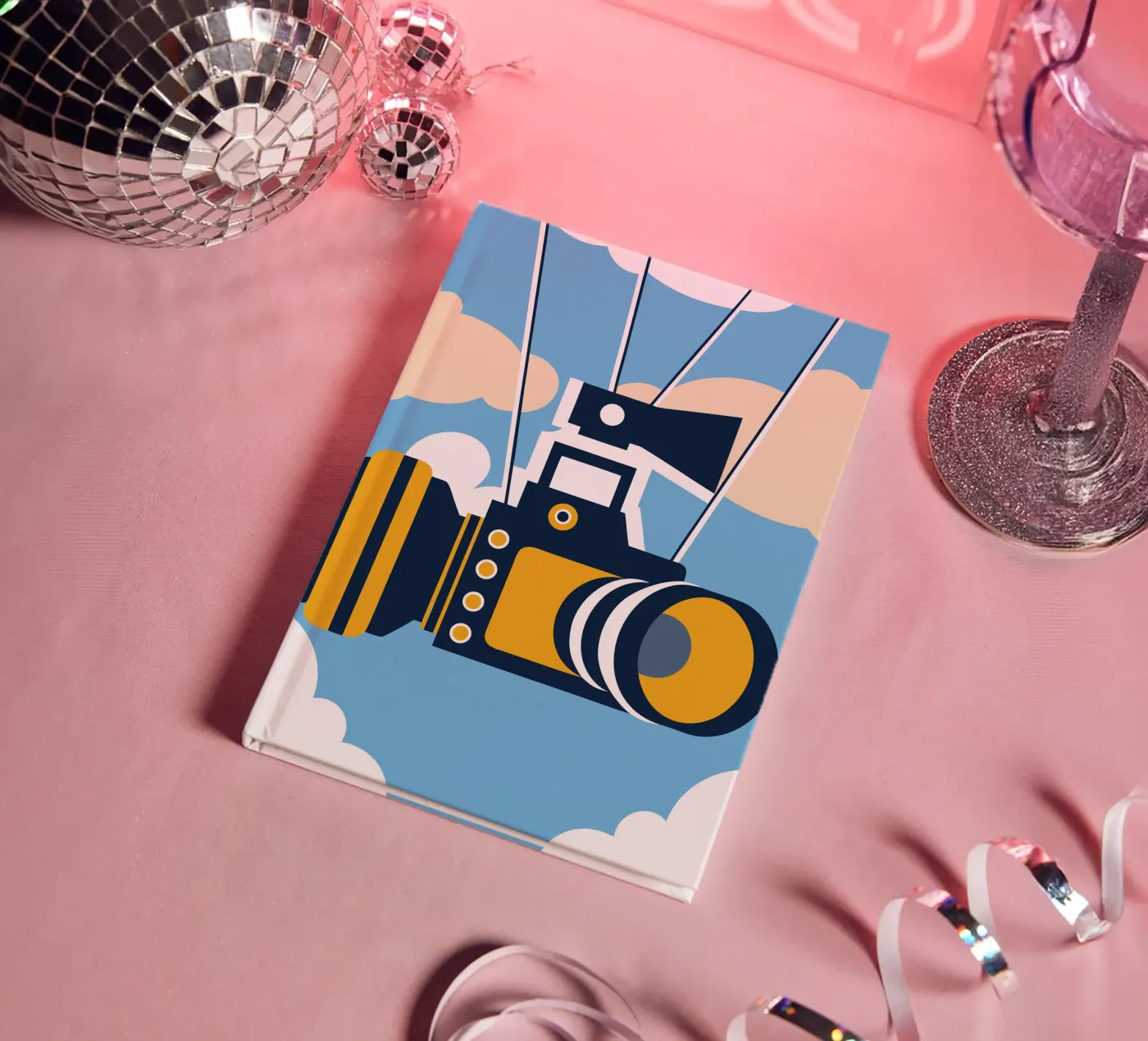 Floating Camera notebook by Jurshopp