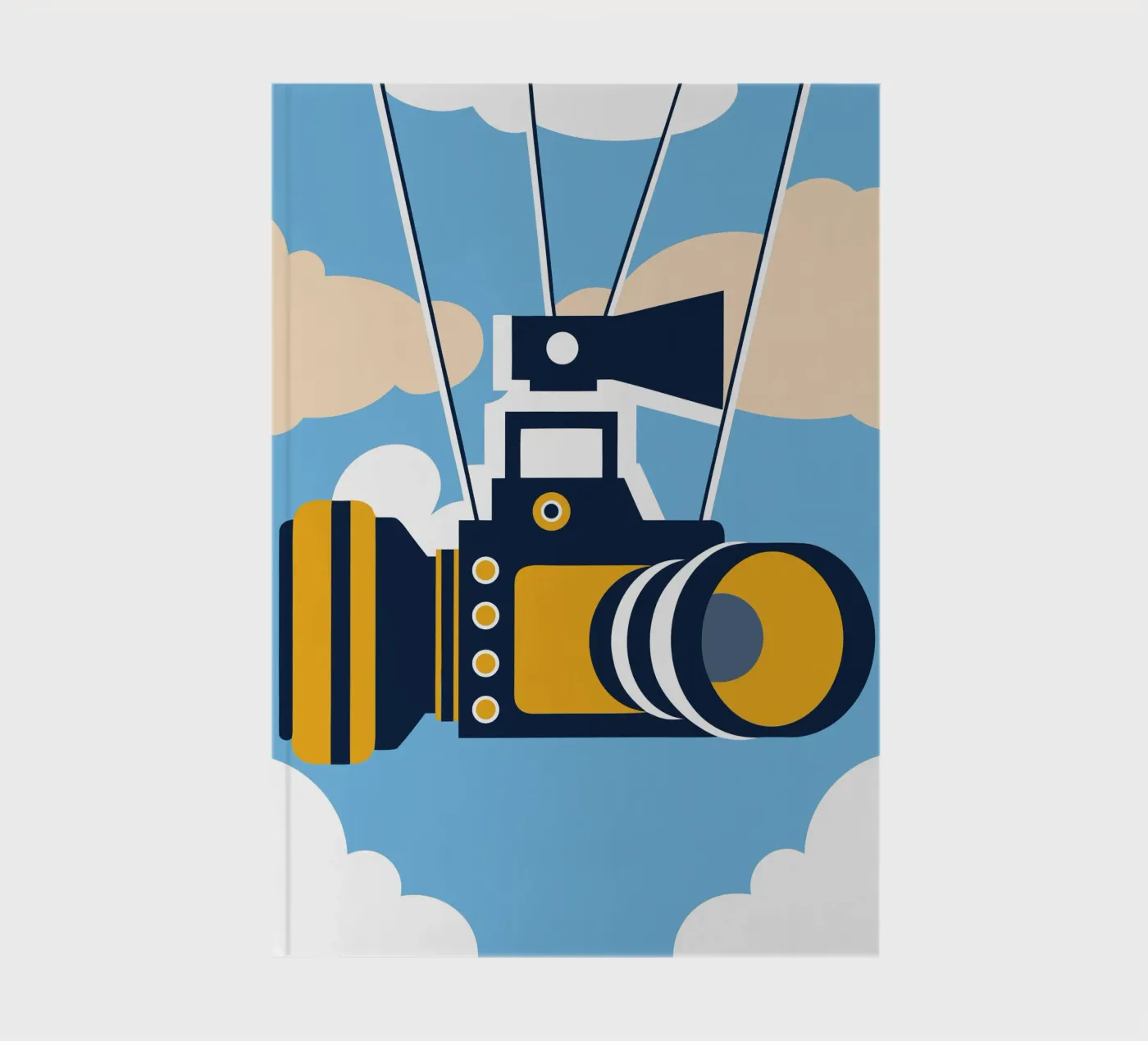 Floating Camera notebook by Jurshopp
