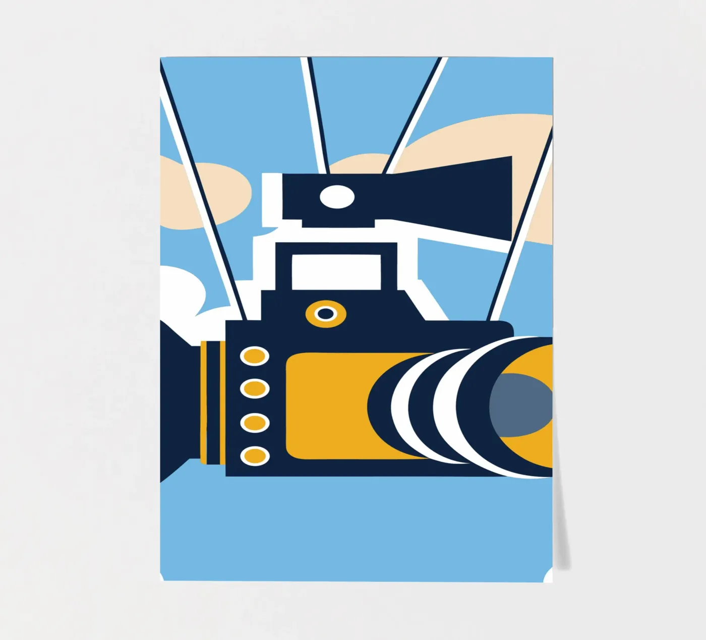 Floating Camera sticker sheet by Jurshopp