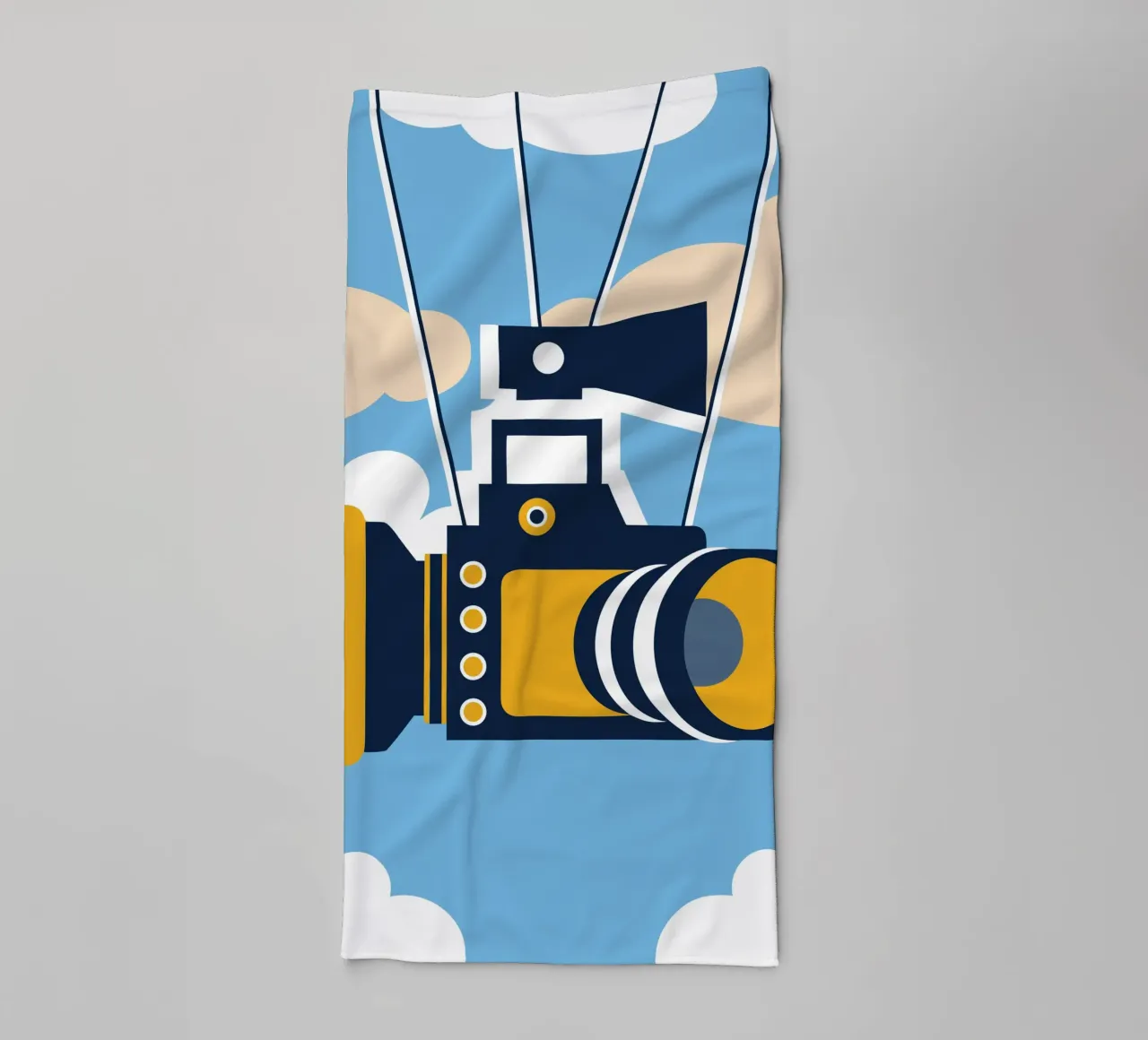Floating Camera towel by Jurshopp