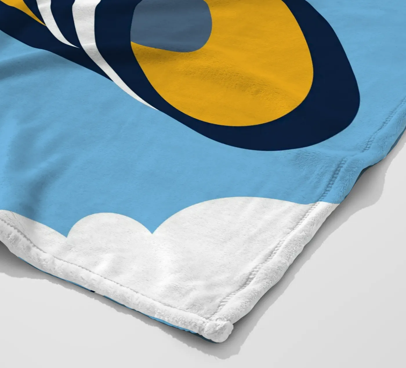 Floating Camera fleece blanket by Jurshopp