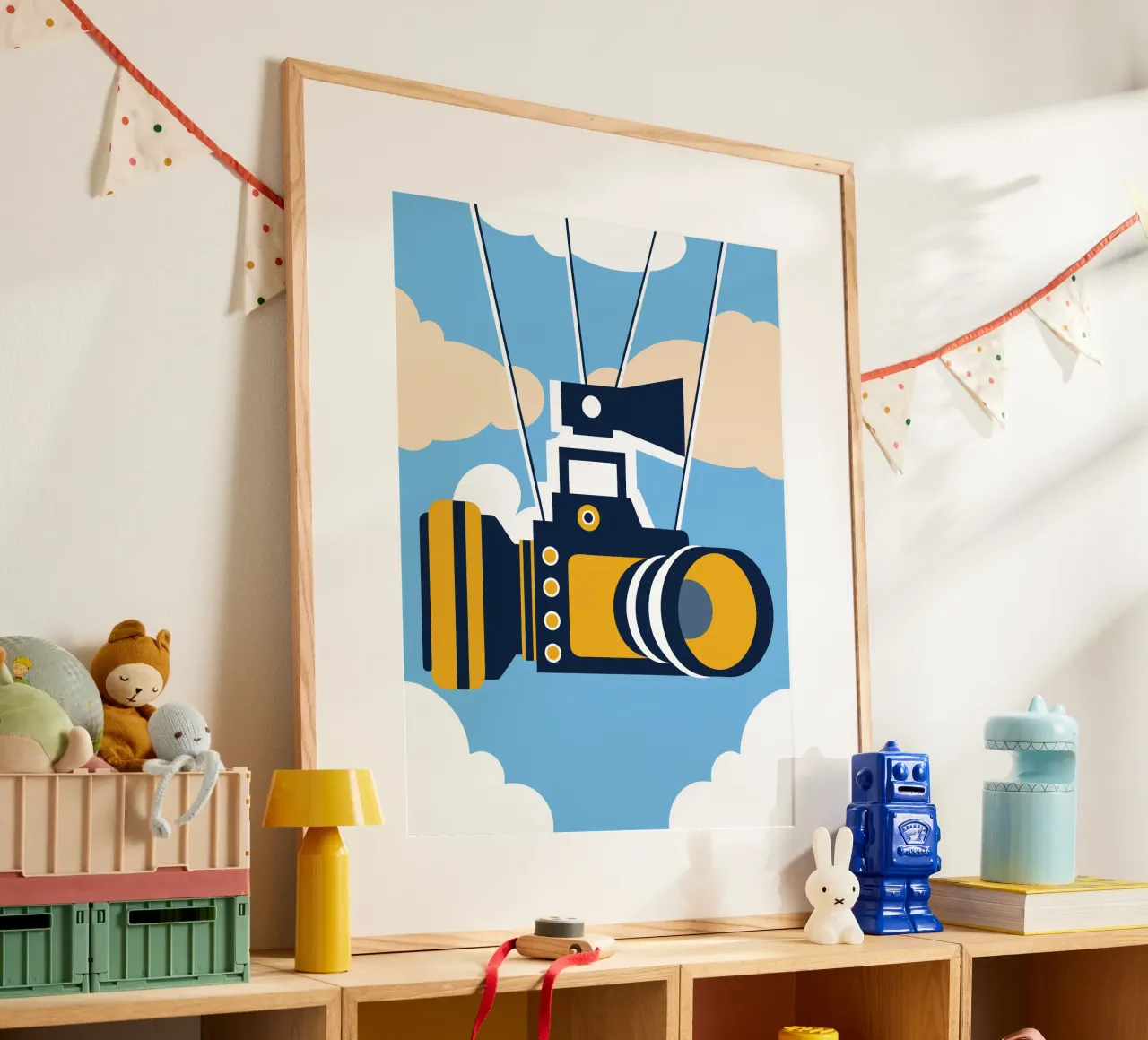 Floating Camera poster by Jurshopp