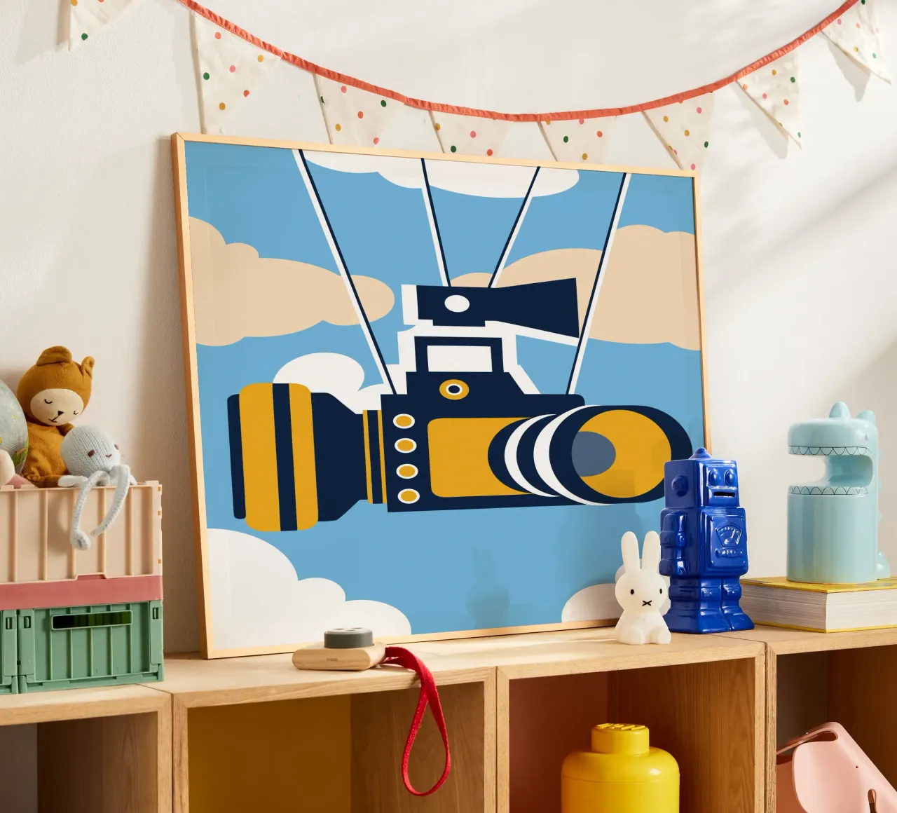 Floating Camera poster by Jurshopp