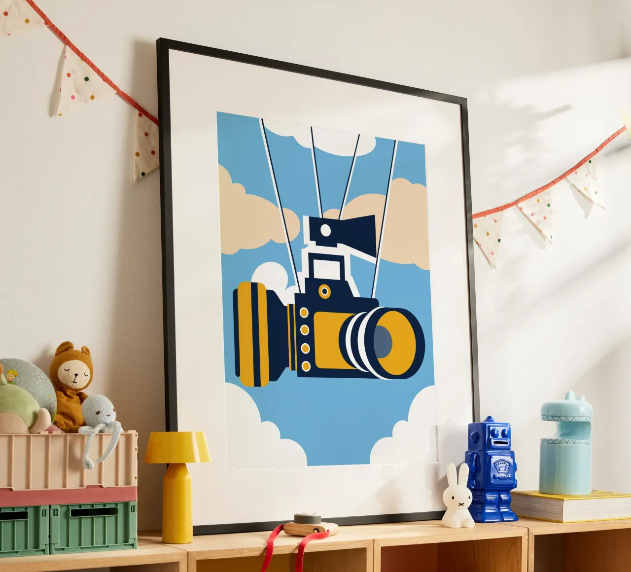 Floating Camera poster by Jurshopp