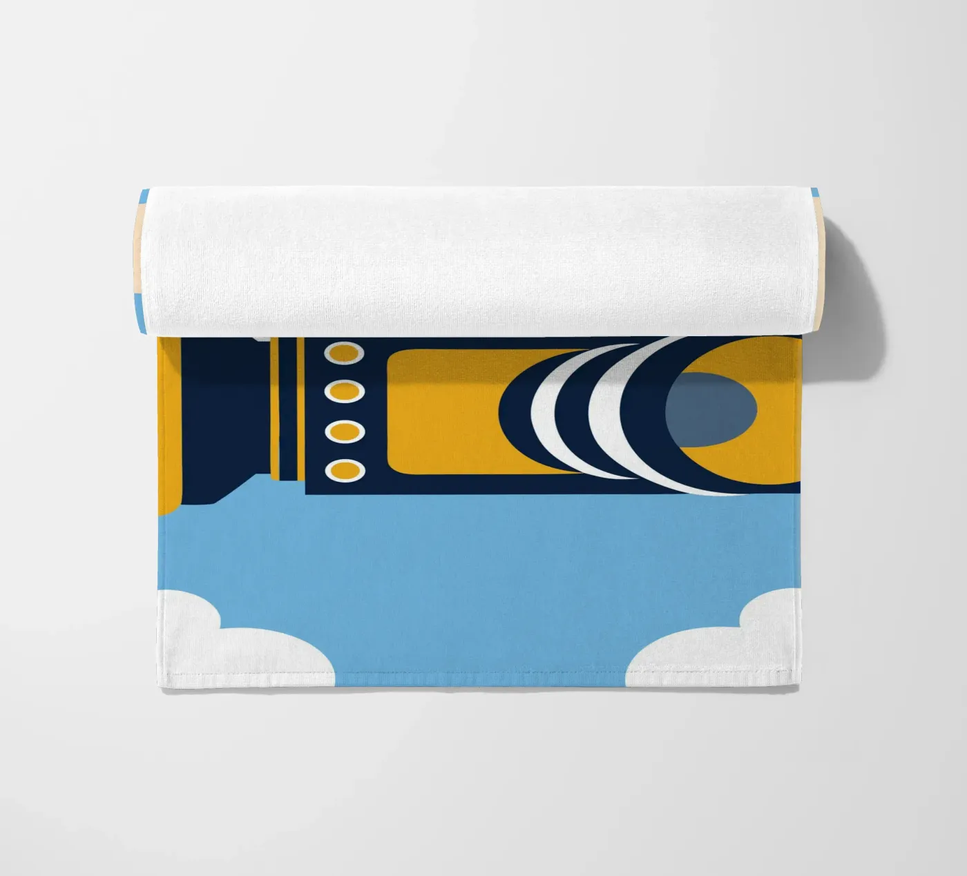 Zwevende camera strandhanddoek van Jurshopp