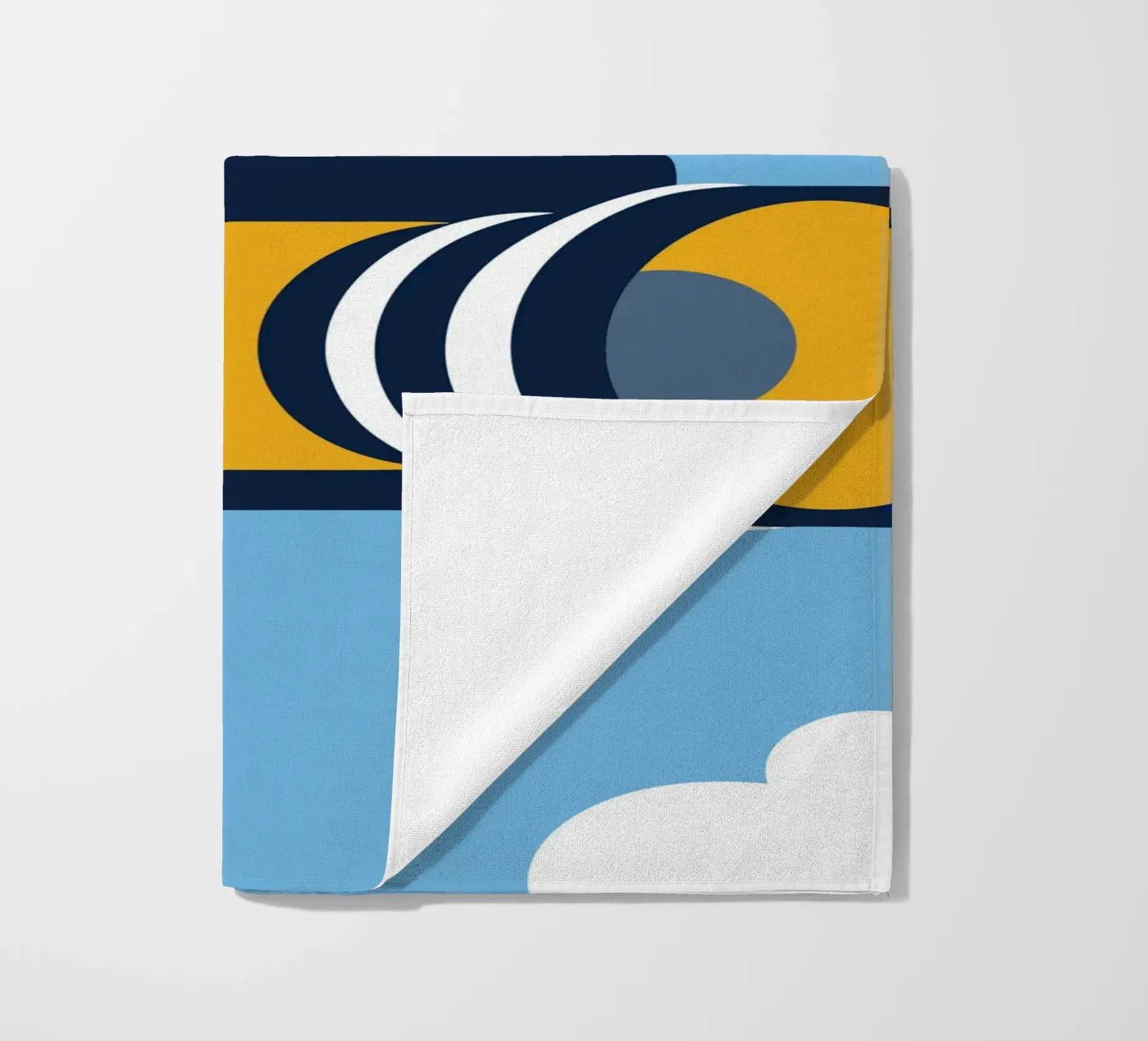 Zwevende camera strandhanddoek van Jurshopp