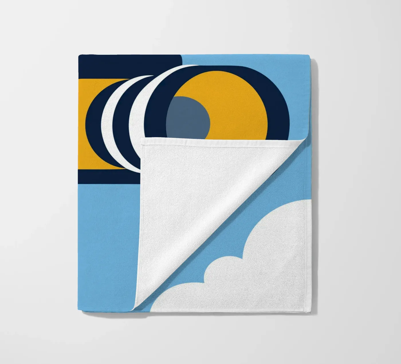 Zwevende camera strandhanddoek van Jurshopp