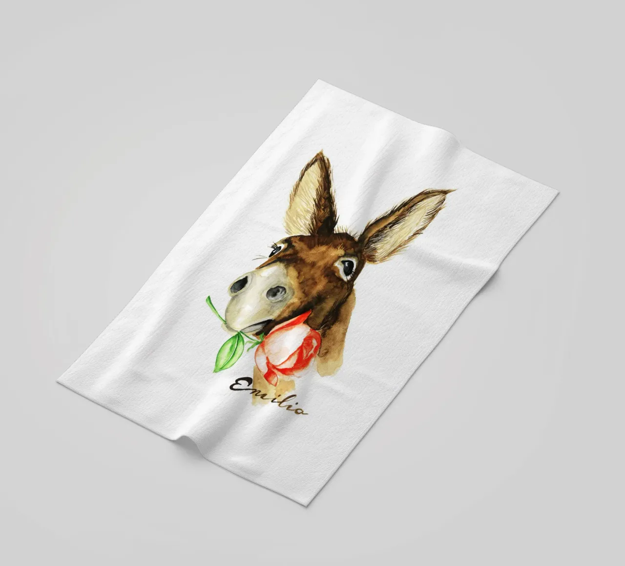 Emilio the Donkey telo mare da Nathys_illustration