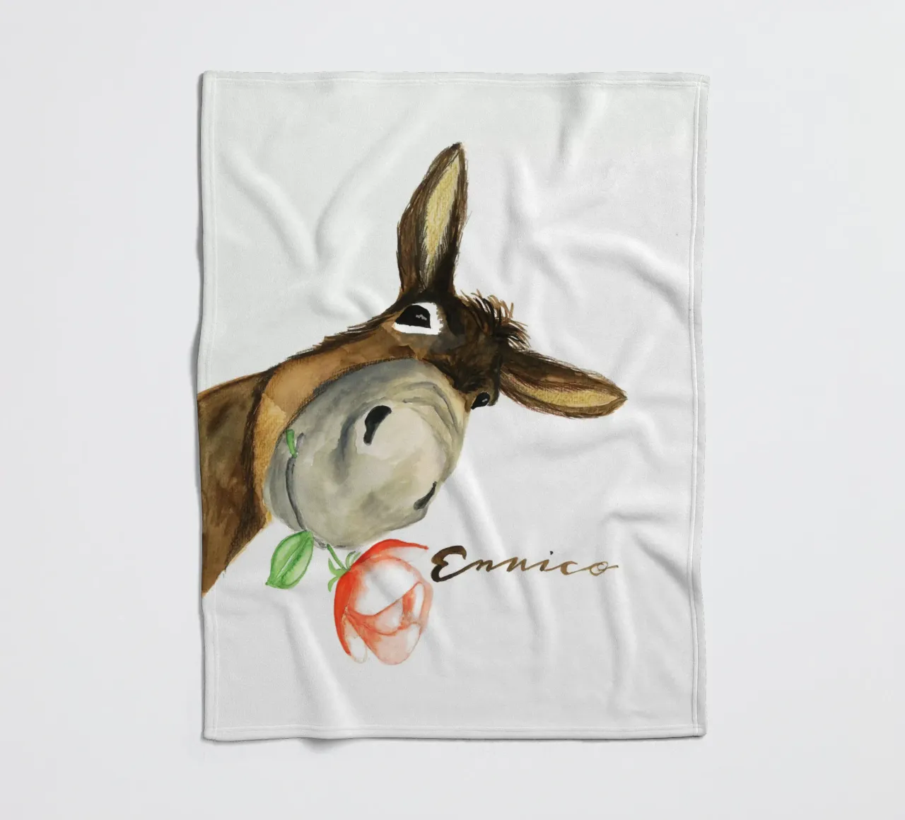 Emilios Friend Enrico coperta in pile da Nathys_illustration