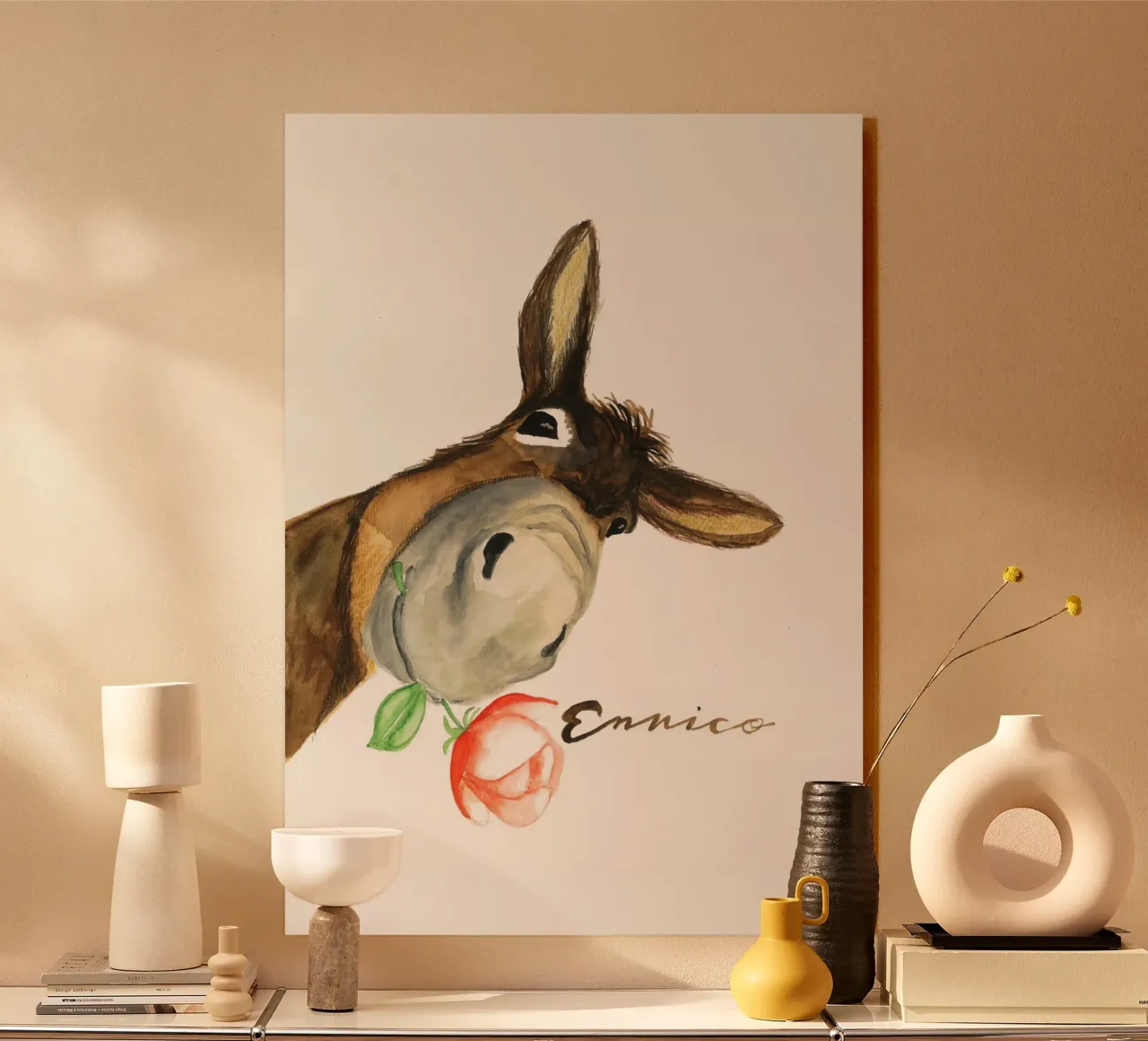 Emilios Friend Enrico plexiglass da Nathys_illustration