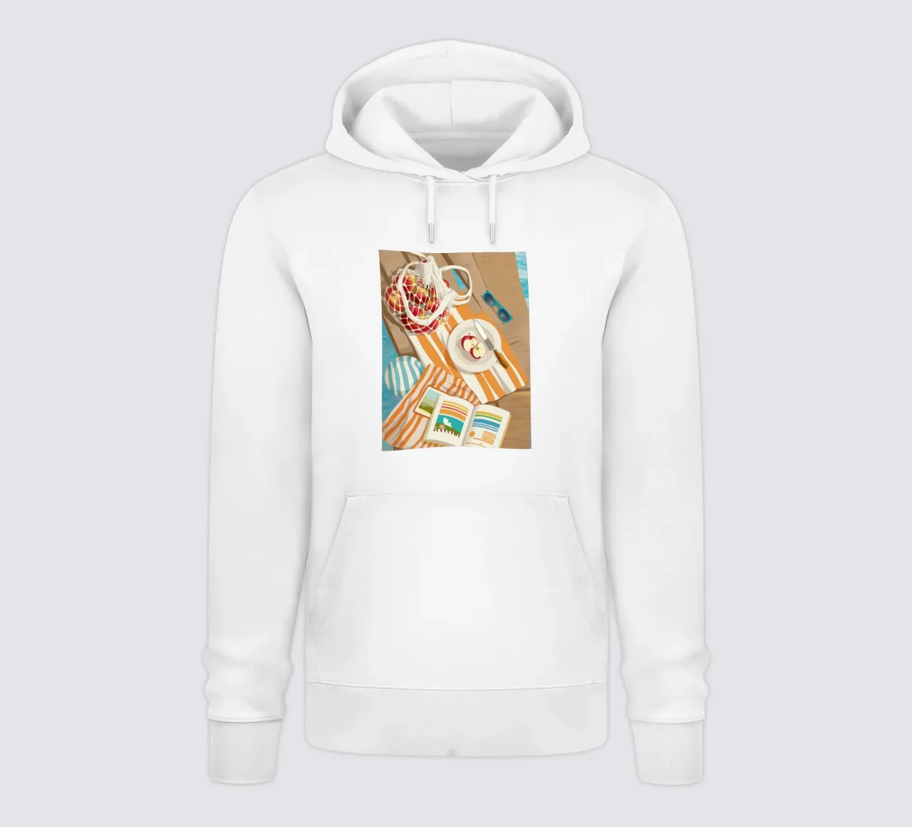 Momenti mattutini accoglienti felpa con cappuccio da Sky Velour