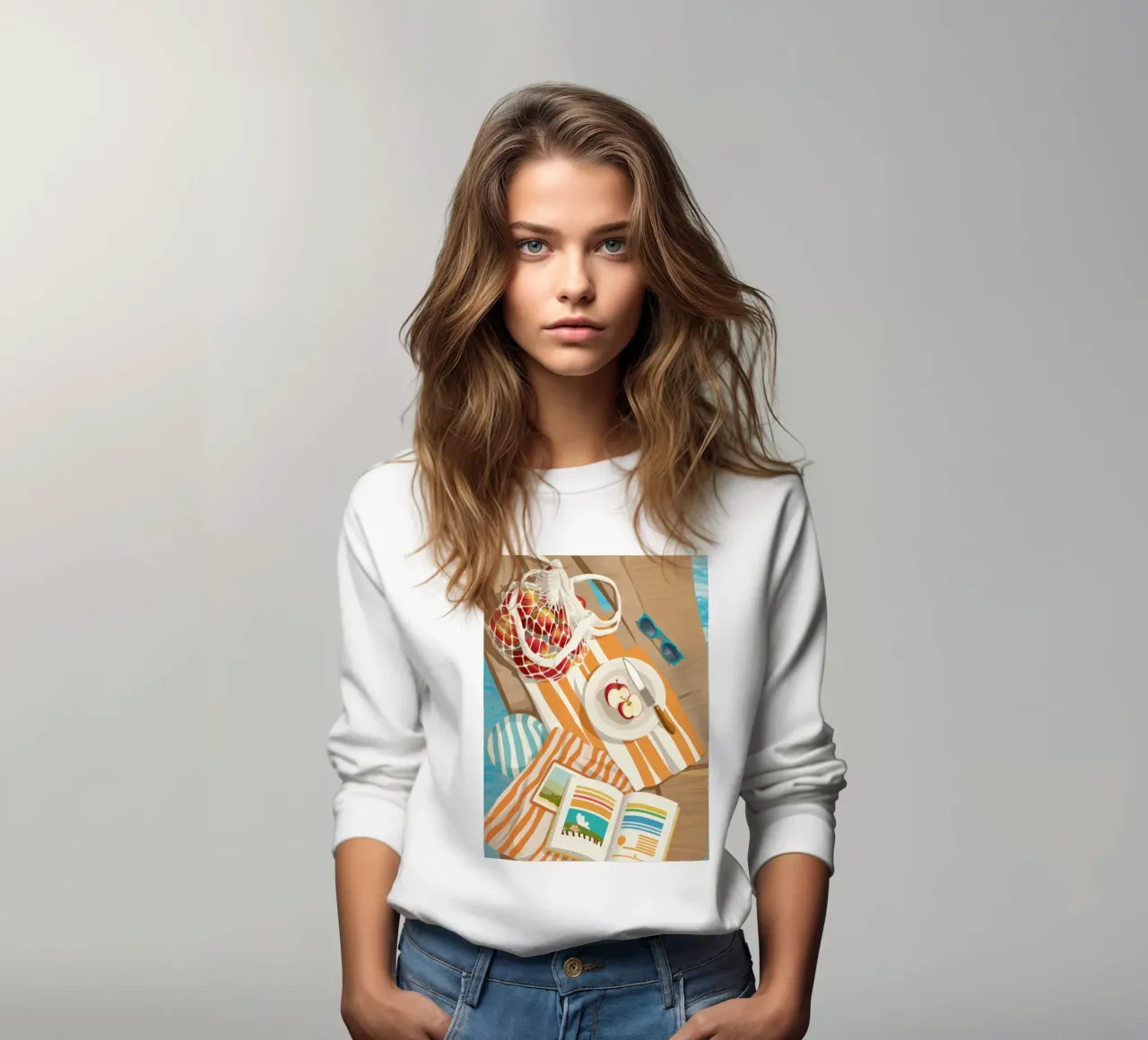 Gezellige ochtendmomenten sweatshirt van Sky Velour