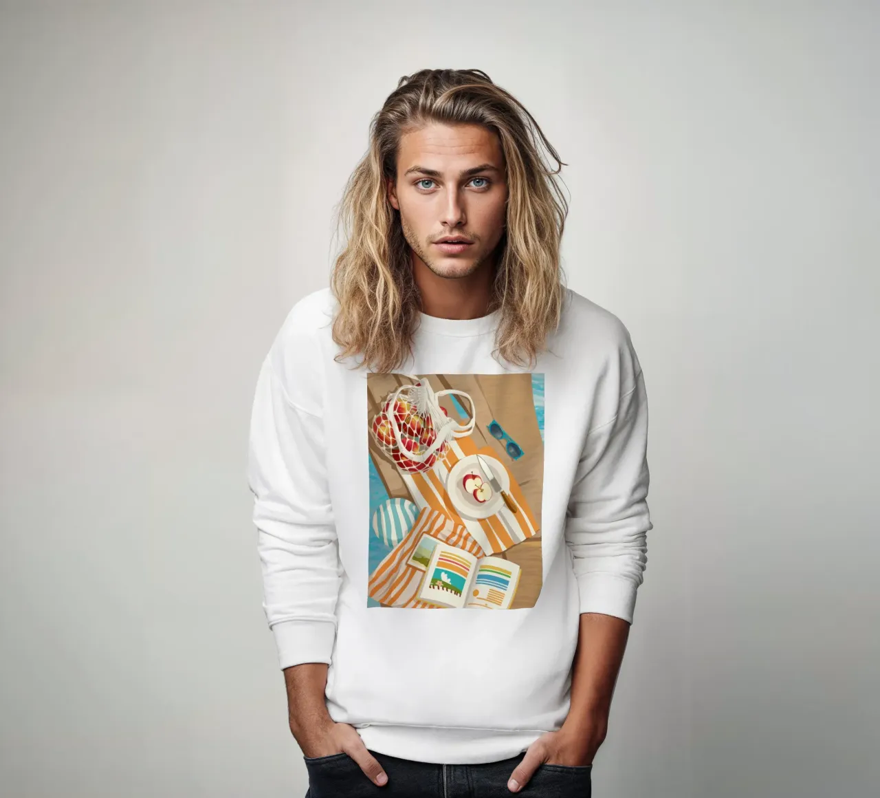 Gezellige ochtendmomenten sweatshirt van Sky Velour