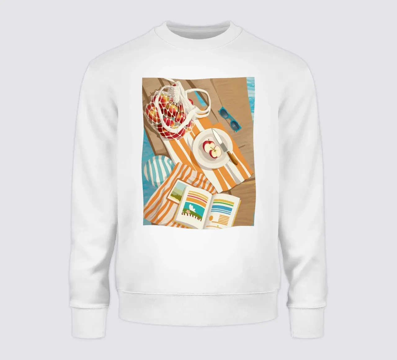 Gezellige ochtendmomenten sweatshirt van Sky Velour