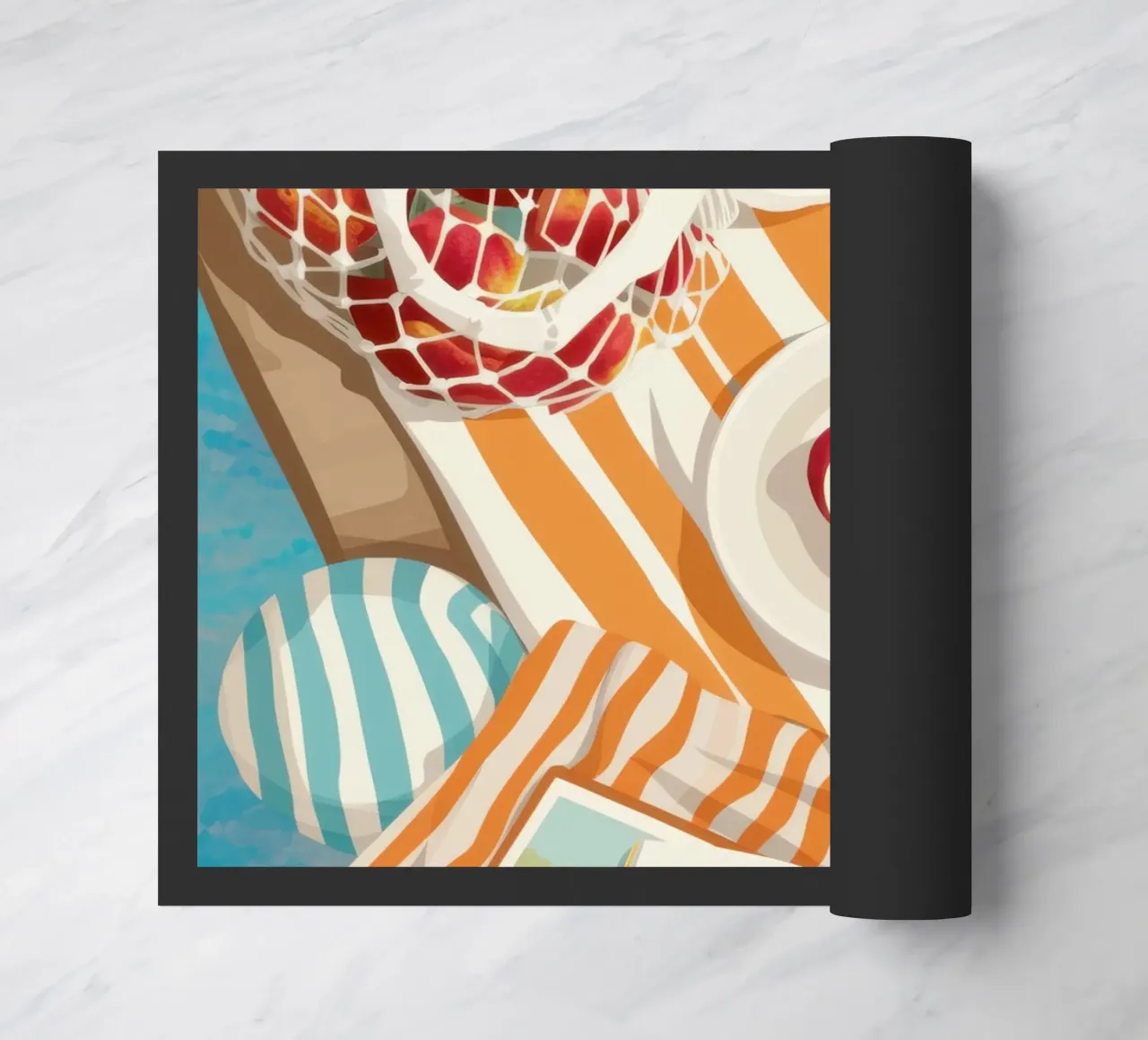 Momenti mattutini accoglienti zerbino da Sky Velour