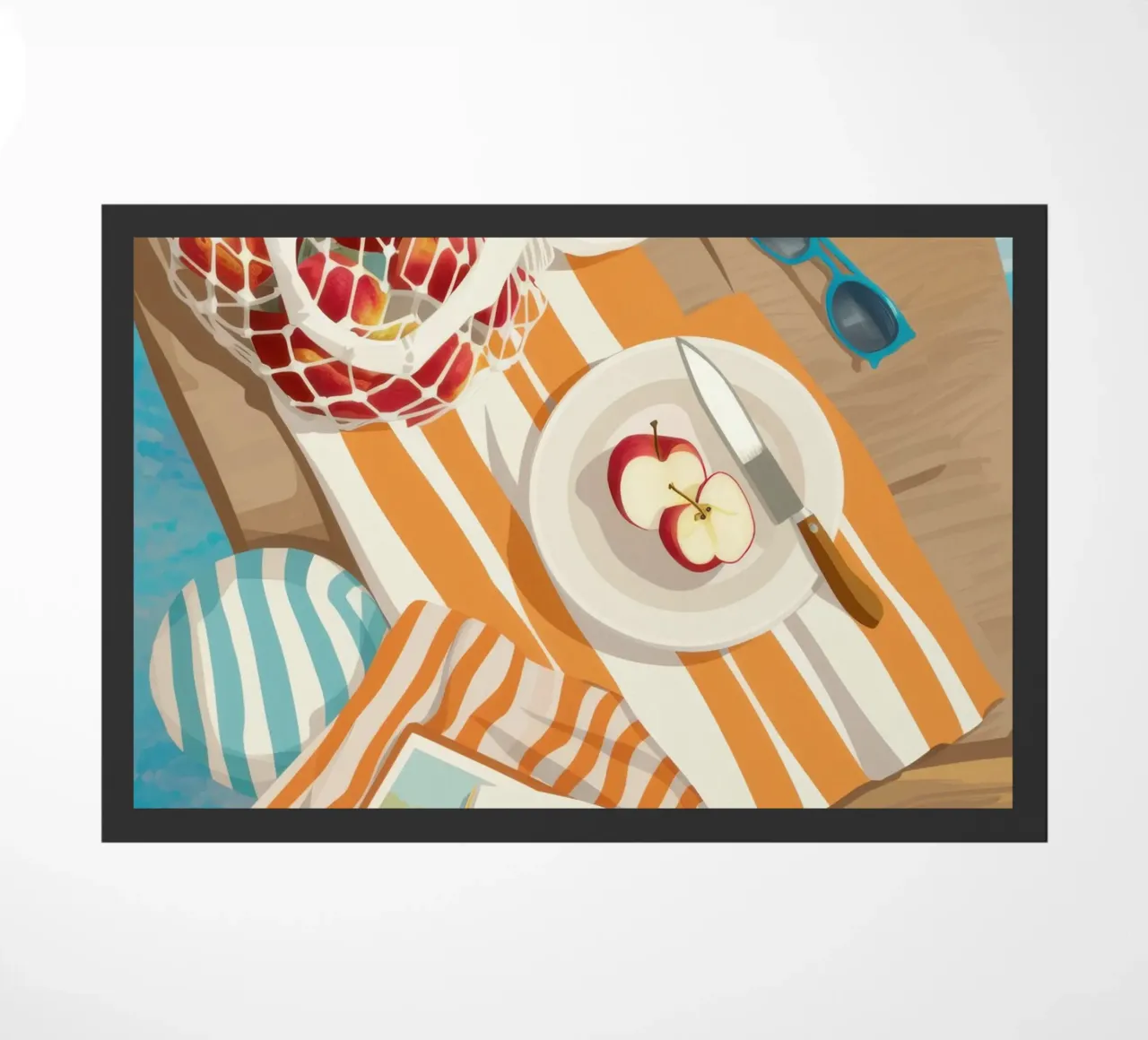 Momenti mattutini accoglienti zerbino da Sky Velour