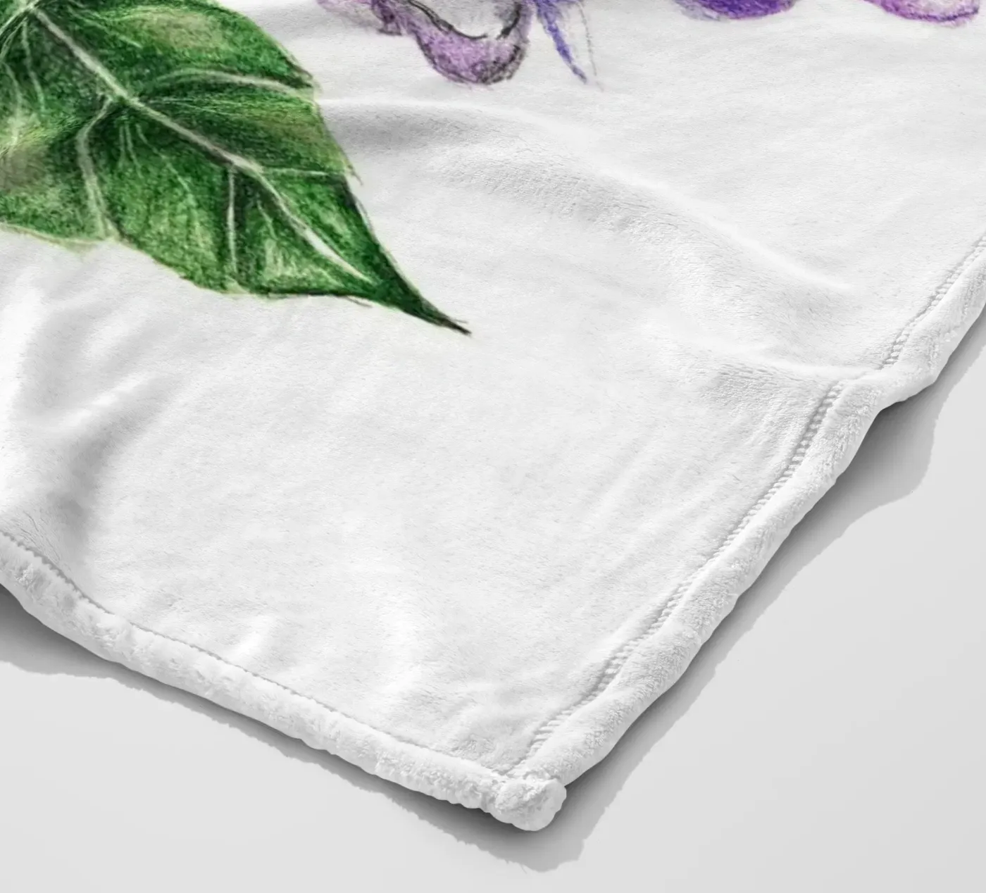 lilac fleecedeken van Nathys_illustration