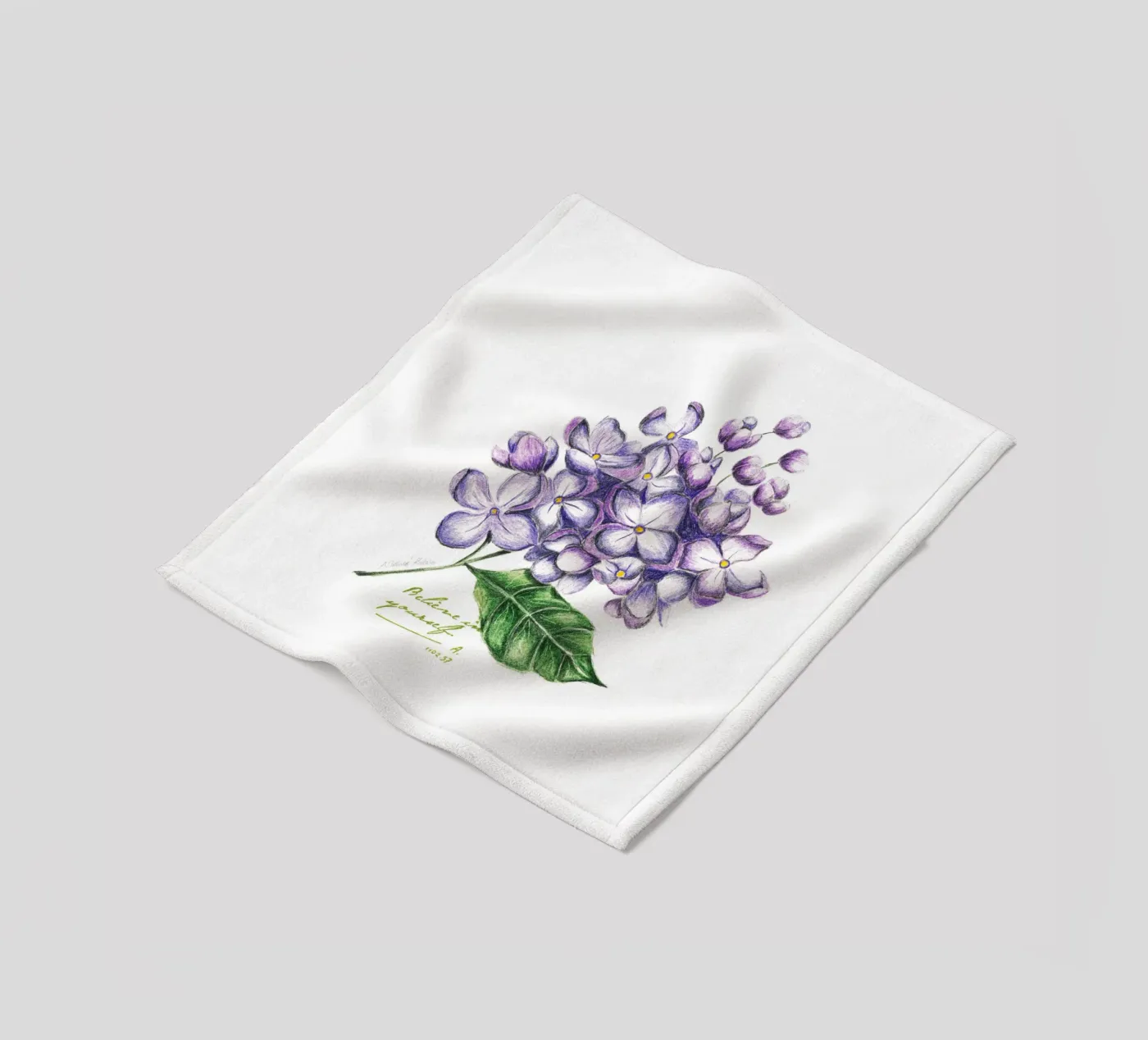lilac fleecedeken van Nathys_illustration