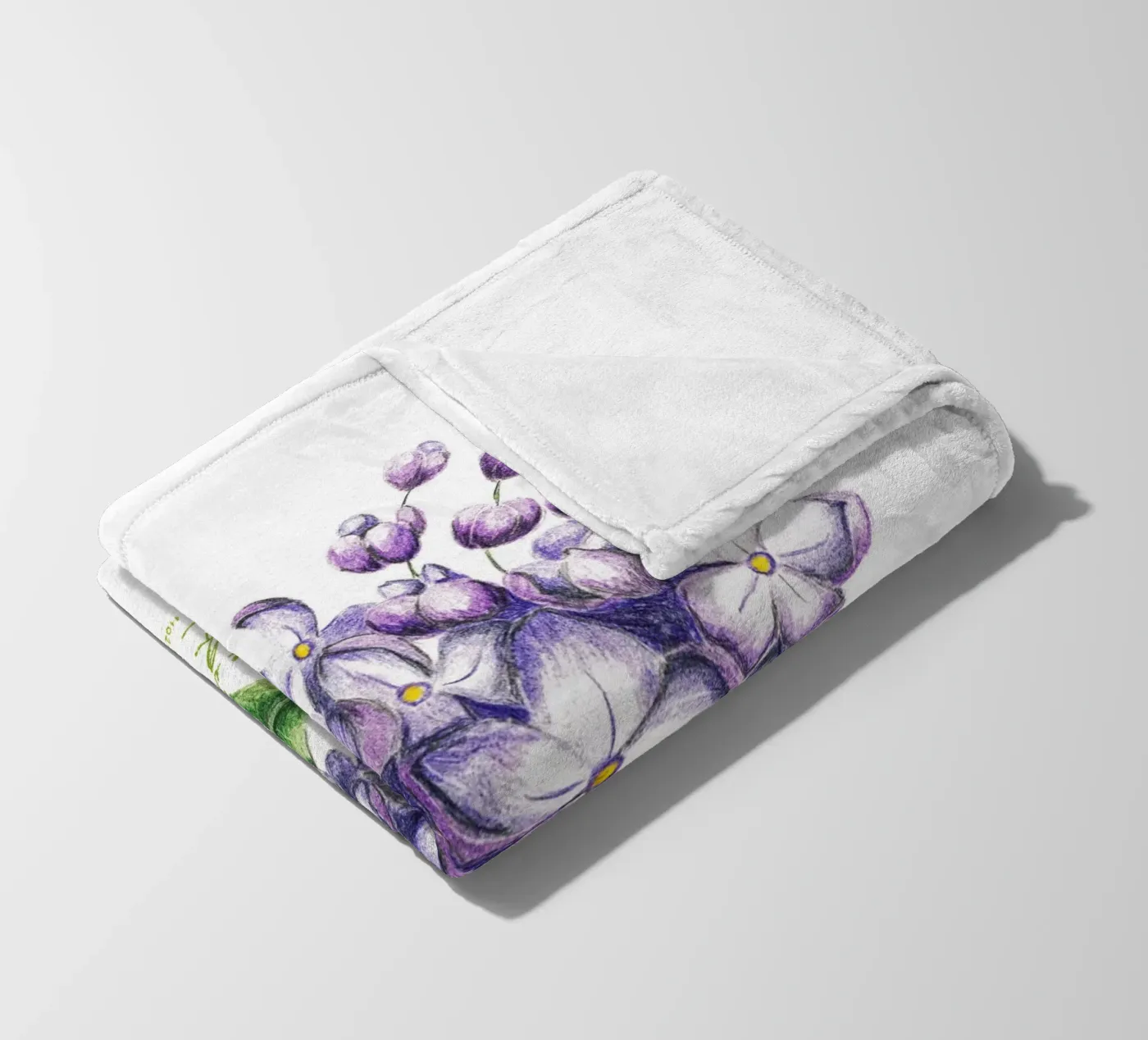 lilac fleecedeken van Nathys_illustration