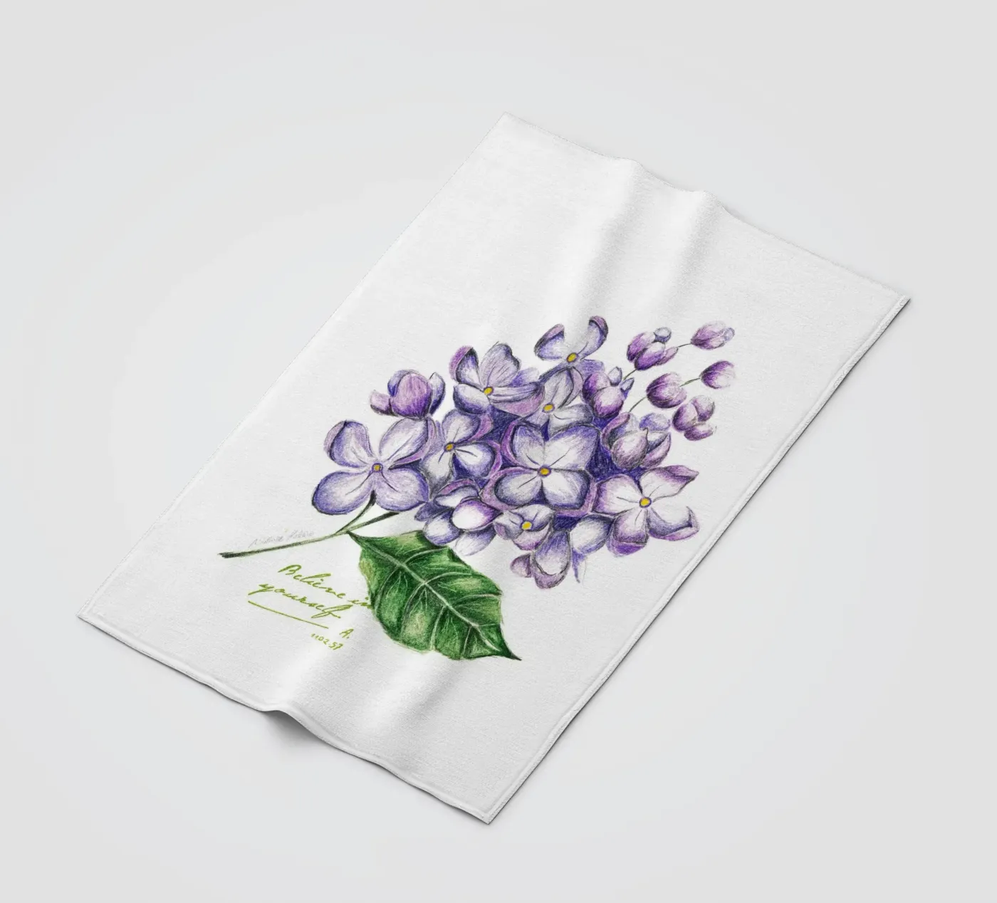 lilac fleecedeken van Nathys_illustration
