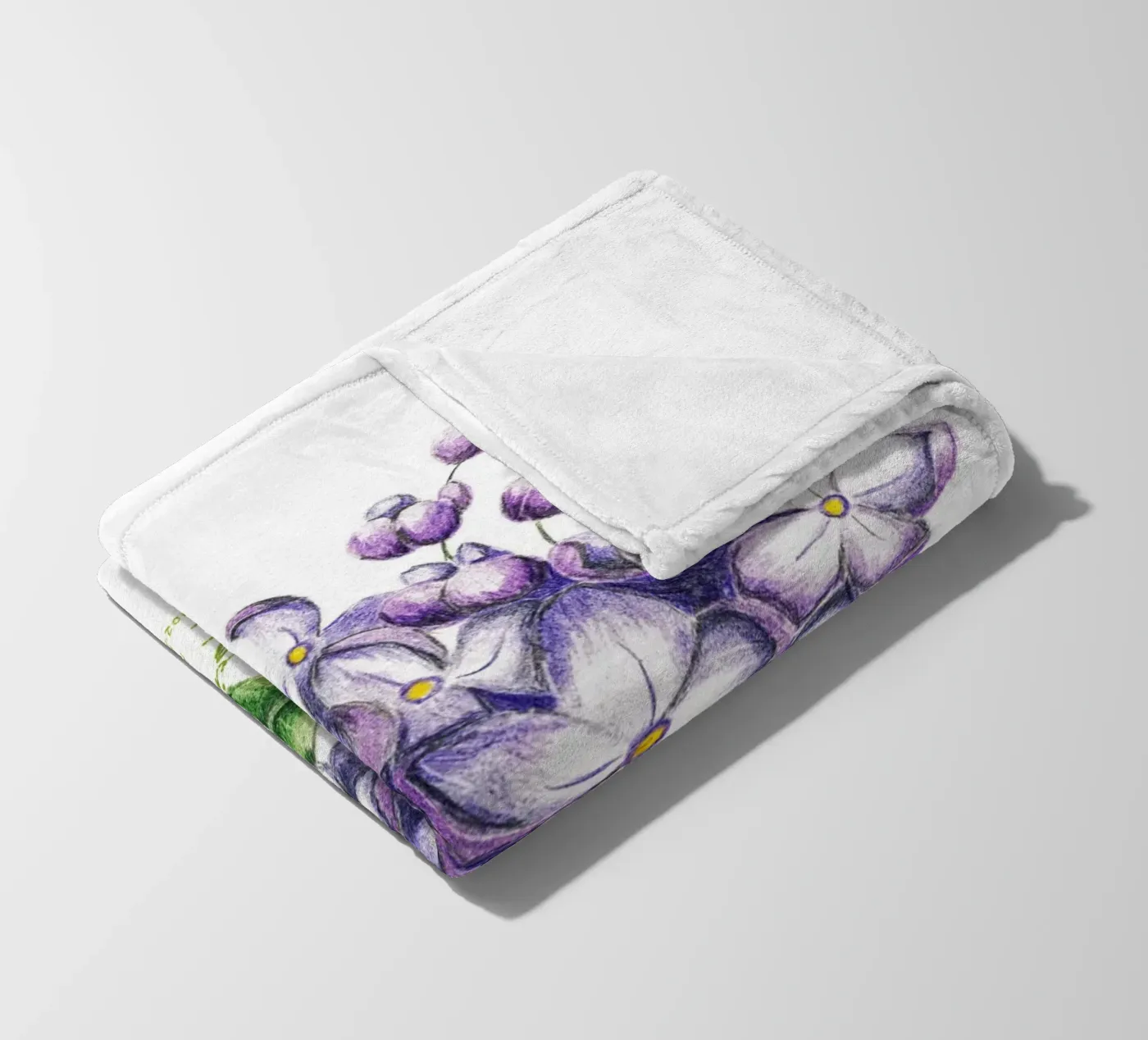 lilac fleecedeken van Nathys_illustration