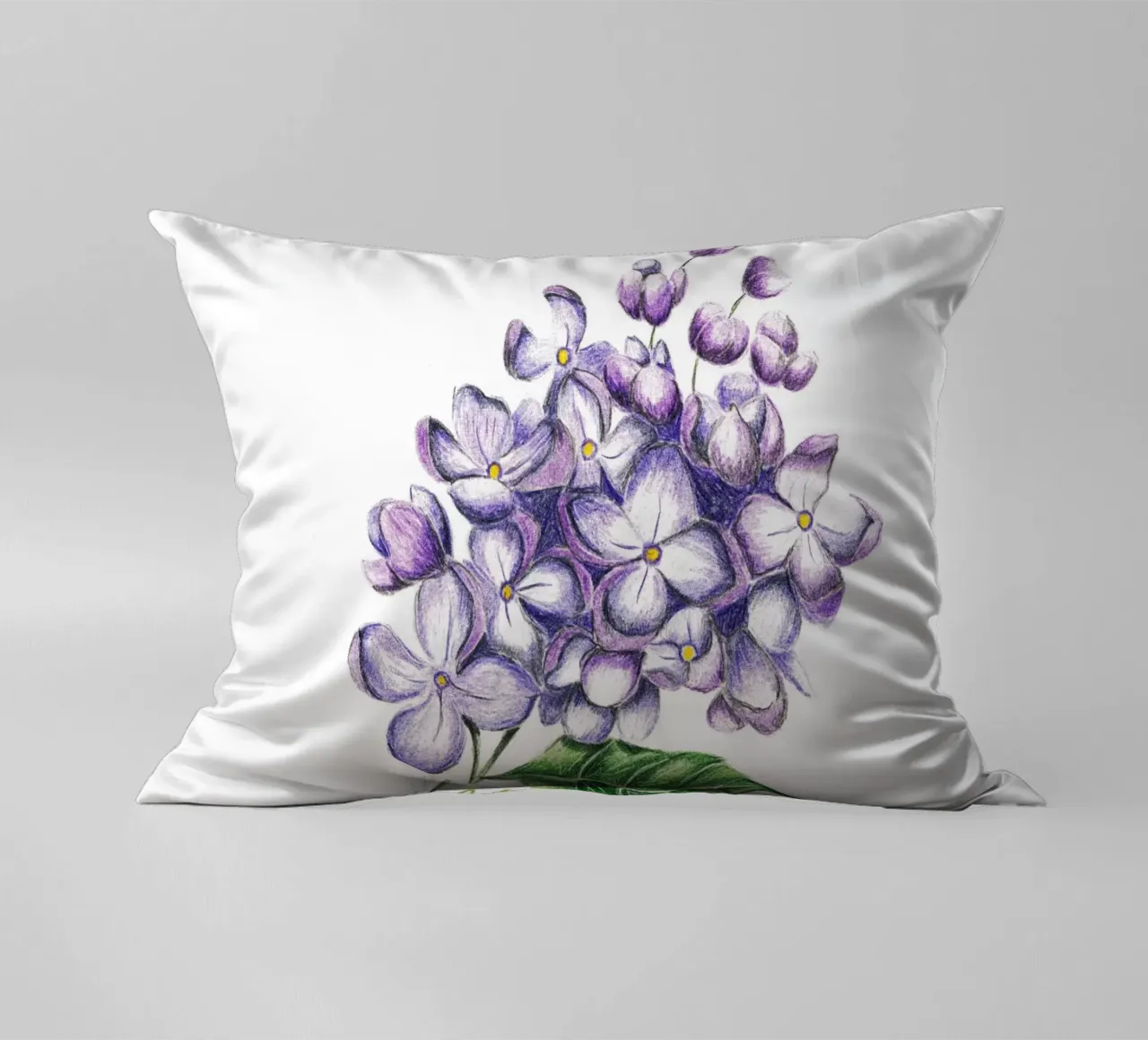 lilac cuscino da Nathys_illustration