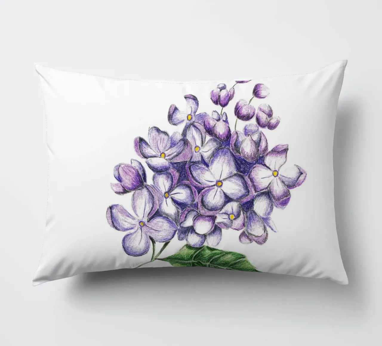 lilac cuscino da Nathys_illustration