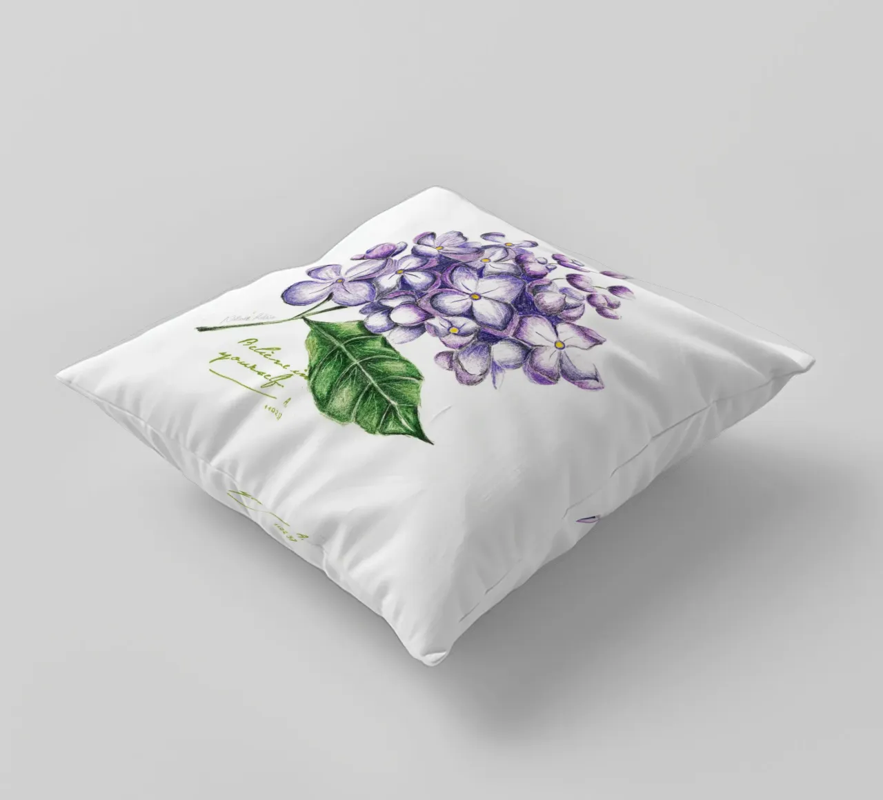 lilac cuscino da Nathys_illustration