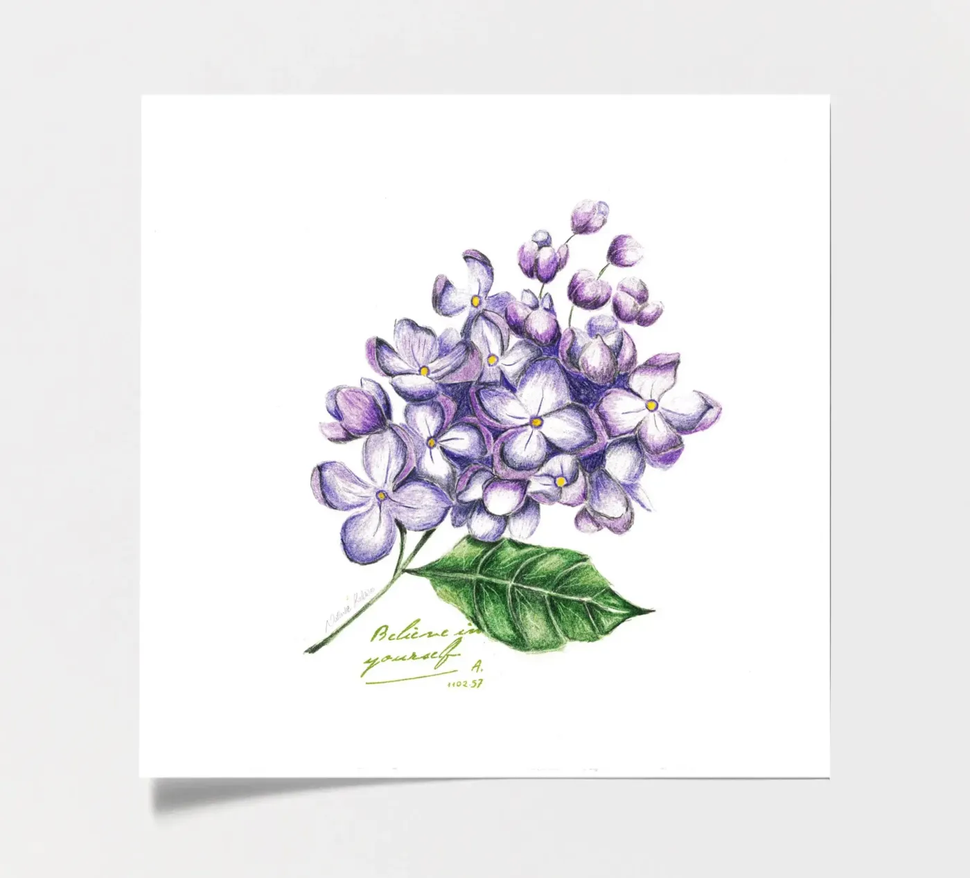lilac sticker sheet by Nathys_illustration