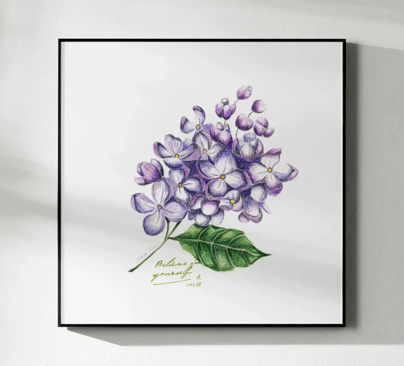 lilac Acryl-Glas von Nathys_illustration