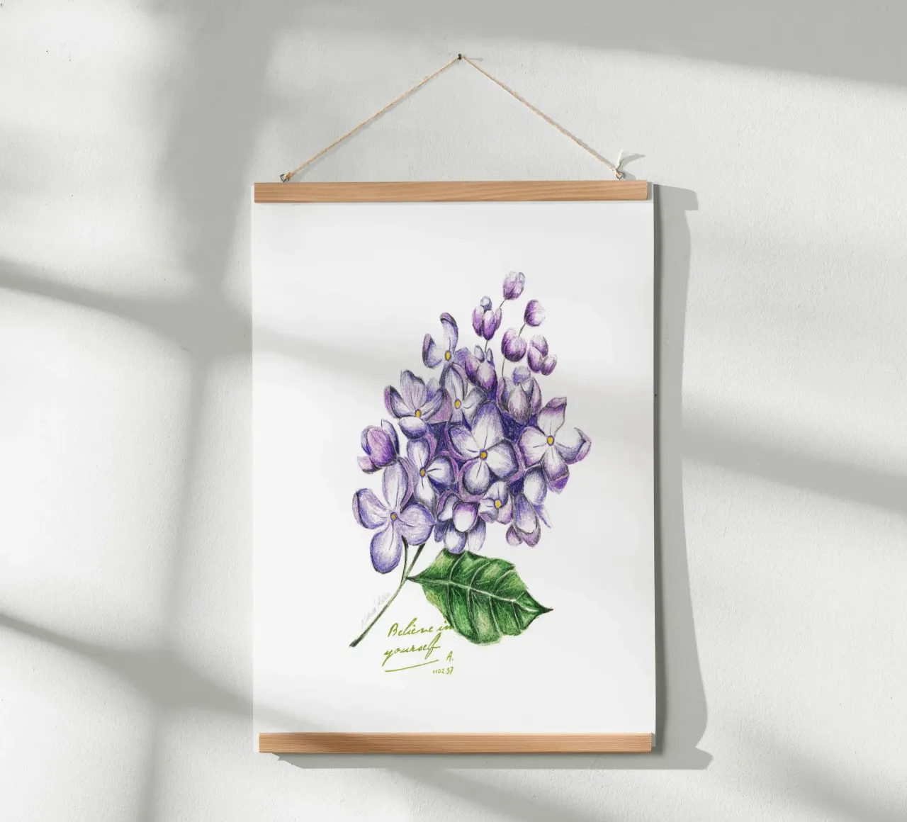 lilac poster da Nathys_illustration
