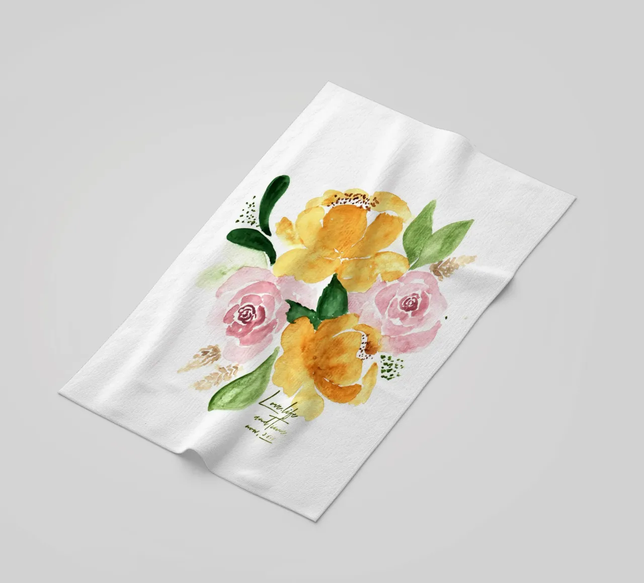 Sommerglück telo mare da Nathys_illustration