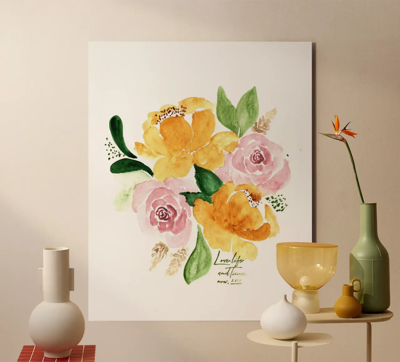 Sommerglück alluminio dibond da Nathys_illustration