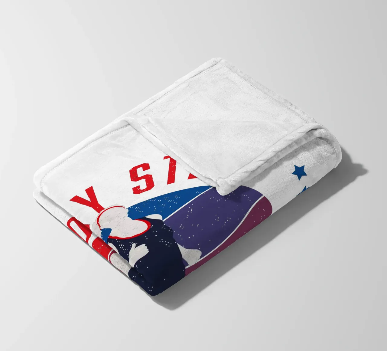 Ogni passo è un progresso. Slogan motivazionale per i runner. coperta in pile da CalliLetters