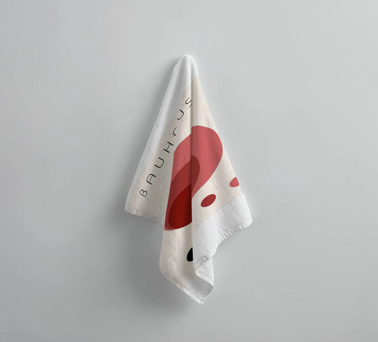 Harmony of forms towel by Cozy Vibes