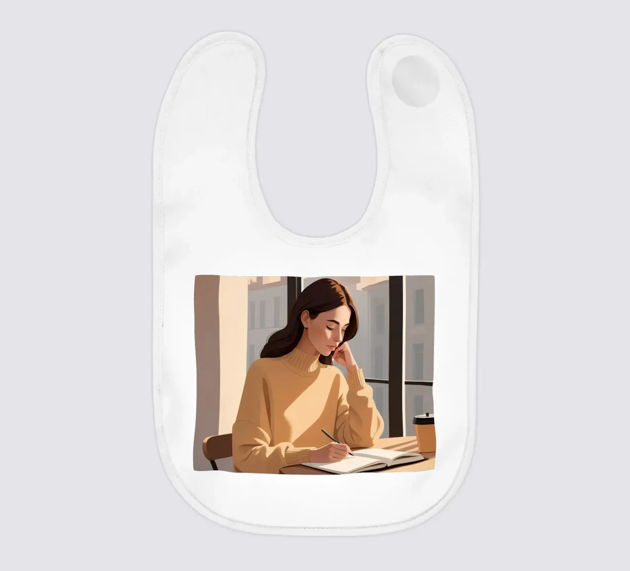 Morgenseiten Babylätzchen von Maison Solis