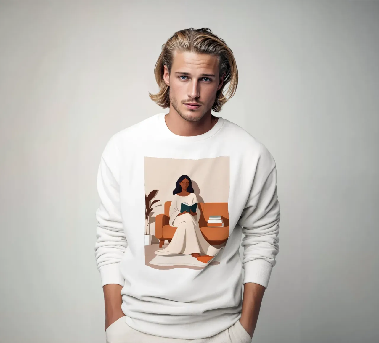 Capitolo Tranquillo felpa da Maison Solis