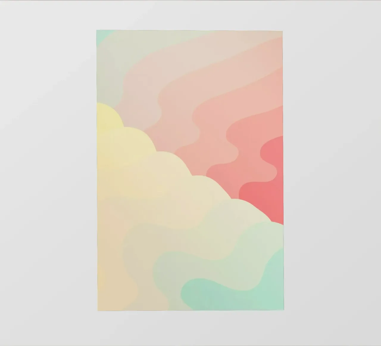 Ebb & Flow telo in pvc da Tracie Andrews