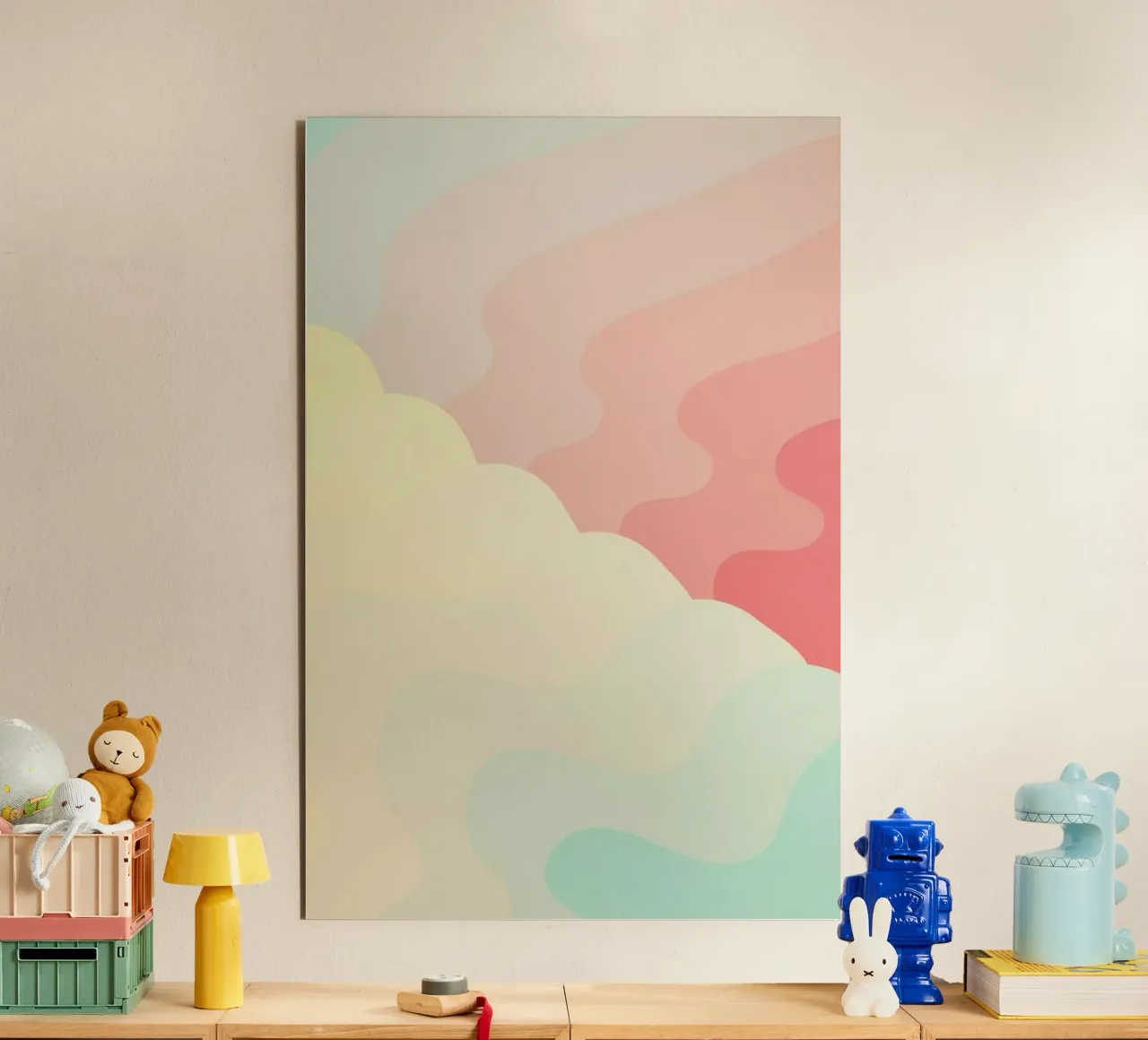 Ebb & Flow alluminio dibond da Tracie Andrews