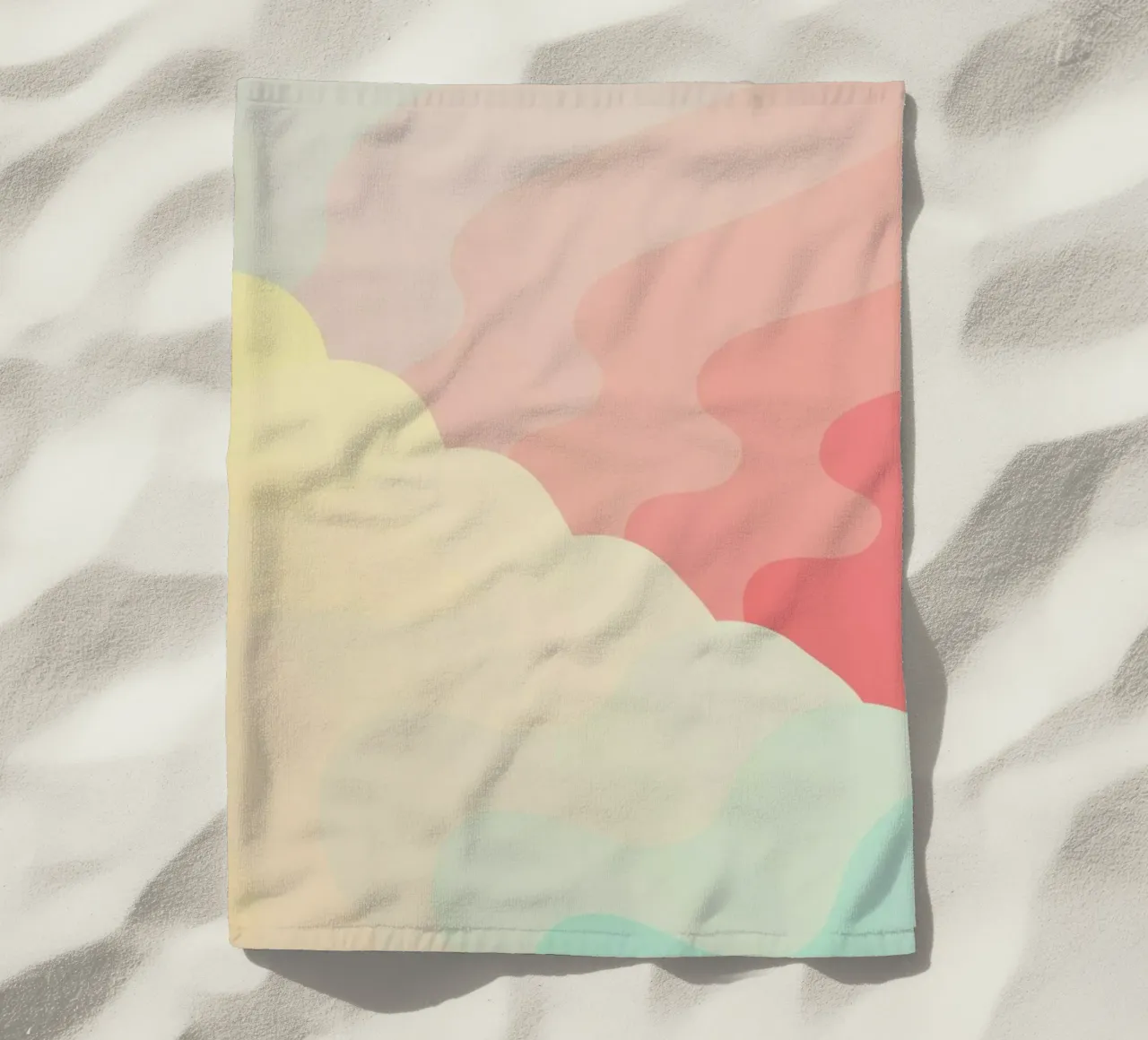 Ebb & Flow Strandtuch von Tracie Andrews