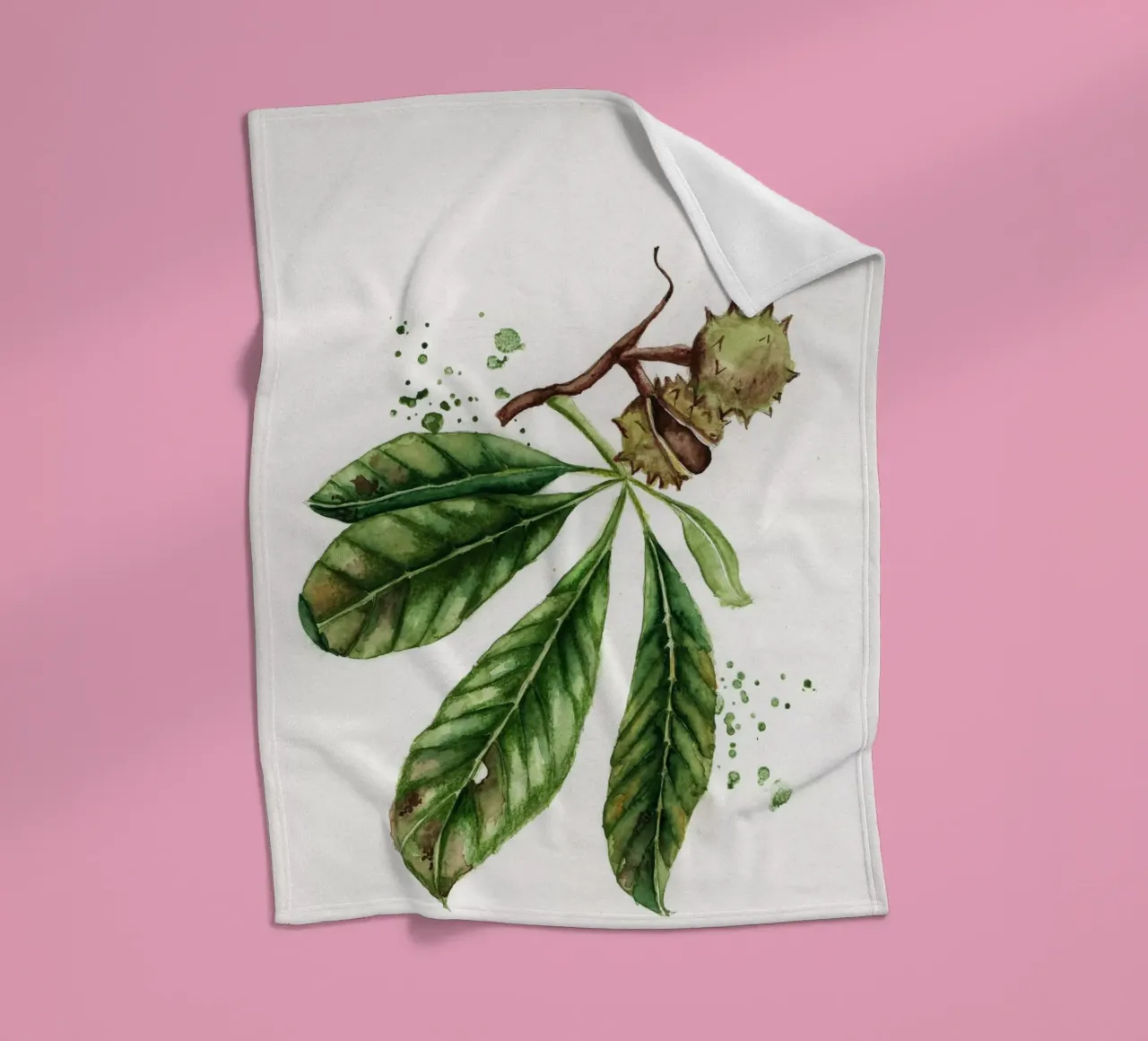 chesnut autumn coperta in pile da Nathys_illustration